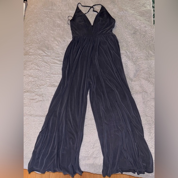Urban Outfitters Charcoal Jumpsuit - Picture 2 of 6